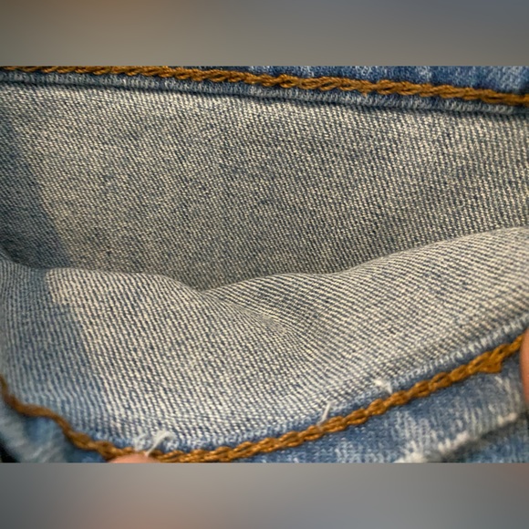 True Religion Blue Boot Cut Jeans with Signature Stitching - Picture 11 of 13